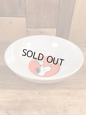 70〜80’sのスヌーピーとウッドストックのヴィンテージの小皿