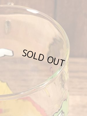 80’sのマクドナルドのスヌーピーのヴィンテージのガラスコップ