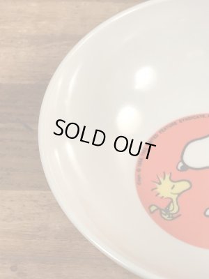 70〜80’sのスヌーピーとウッドストックのヴィンテージの小皿