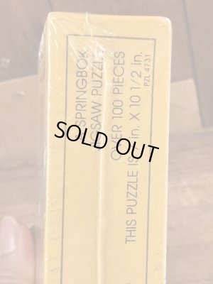 70〜80年代頃のスヌーピーのビンテージのジグソーパズル