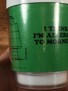 他の写真2: Peanuts Snoopy “I Think I'm Allergic To Morning” Thermo Mug　スヌーピー　ビンテージ　サーモマグカップ　70年代