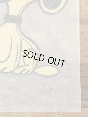 70’sのスヌーピーのヴィンテージのTシャツ用転写シート