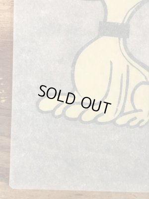 70年代頃のスヌーピーのビンテージの転写シート