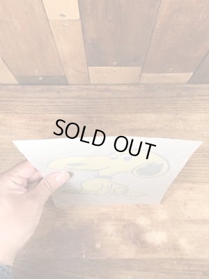 70’sのスヌーピーのヴィンテージのTシャツ用転写シート