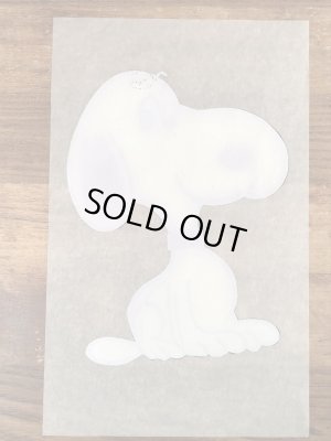 70’sのスヌーピーのヴィンテージのTシャツ用転写シート