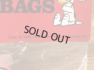 80年代頃のスヌーピーのビンテージのビーンバッグ