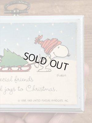 70’sのホールマーク社製のスヌーピーとウッドストックのヴィンテージの壁掛け