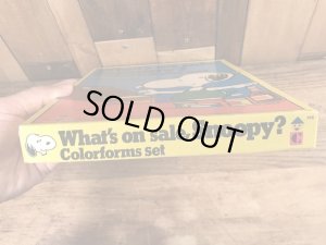 70’sのスヌーピーのヴィンテージのボードトイセット