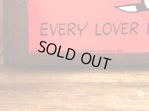 70’sのHallmark社製のスヌーピーとウッドストックのヴィンテージの壁掛け