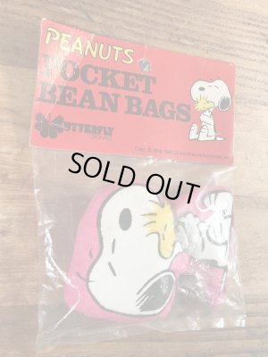 80年代頃のスヌーピーのビンテージのビーンバッグ