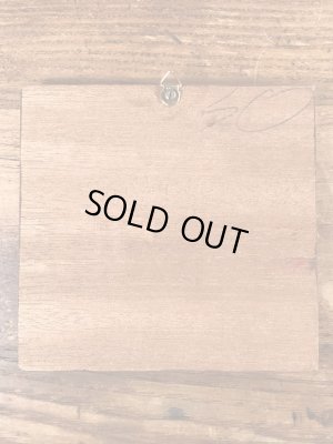 70’sのHallmark社製のスヌーピーとウッドストックのヴィンテージの壁掛け