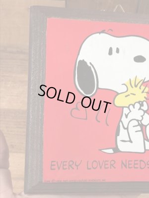 70年代頃のスヌーピーのビンテージの壁掛け