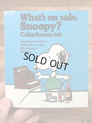 70’sのスヌーピーのヴィンテージのボードトイセット