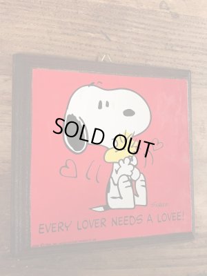 70年代頃のスヌーピーのビンテージの壁掛け