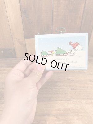 70’sのホールマーク社製のスヌーピーとウッドストックのヴィンテージの壁掛け