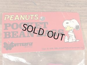 80年代頃のスヌーピーのビンテージのビーンバッグ