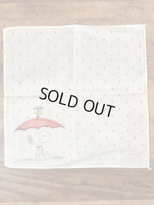 70〜80’sのHallmark社製のスヌーピーのヴィンテージのハンカチ