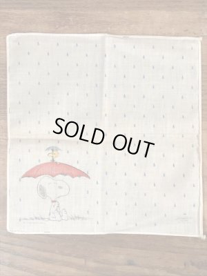 70〜80’sのホールマーク社製のスヌーピーのヴィンテージのハンカチ