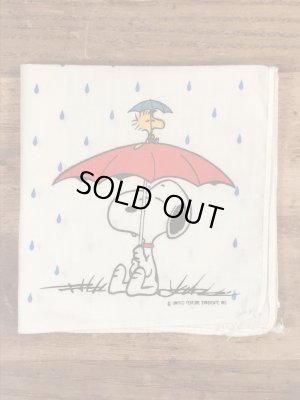 70〜80’sのホールマーク社製のスヌーピーのヴィンテージのハンカチ