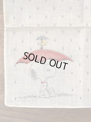 70〜80’sのスヌーピーのヴィンテージの子供用のハンカチ