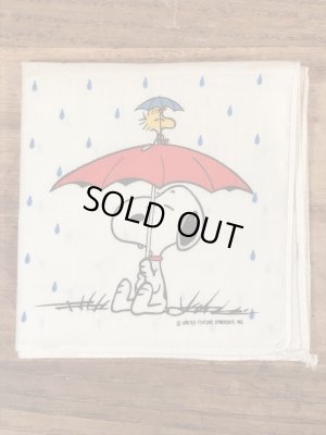 70〜80’sのホールマーク社製のスヌーピーのヴィンテージのハンカチ