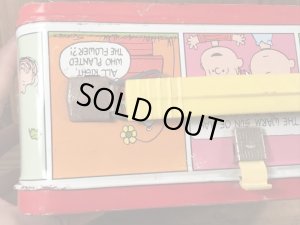 70’sのサーモス社製のスヌーピーのヴィンテージのランチボックス