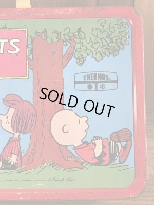 70年代頃のサーモス社製のスヌーピーのビンテージのランチボックス