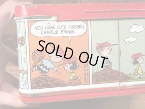 70’sのサーモス社製のスヌーピーのヴィンテージのランチボックス