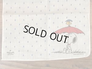 70〜80年代頃のスヌーピーのビンテージのハンカチ