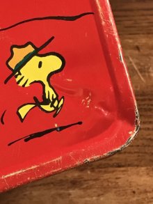 他の写真2: Thermos Peanuts Snoopy Metal Lunch Box　スヌーピー　ビンテージ　ランチボックス　サーモス　70年代