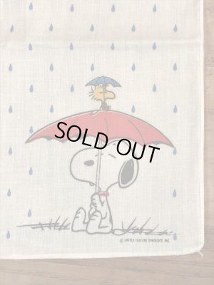 70〜80’sのHallmark社製のスヌーピーのヴィンテージのハンカチ