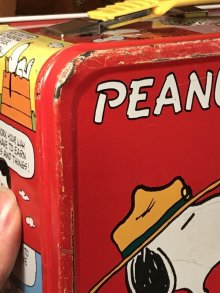 他の写真1: Thermos Peanuts Snoopy Metal Lunch Box　スヌーピー　ビンテージ　ランチボックス　サーモス　70年代