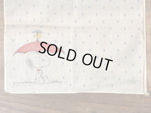 70〜80’sのホールマーク社製のスヌーピーのヴィンテージのハンカチ