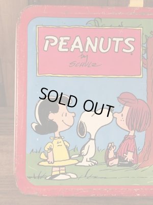 70’sのサーモス社製のスヌーピーのヴィンテージのランチボックス