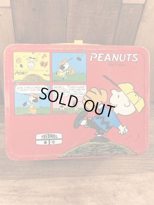 70’sのサーモス社製のスヌーピーのヴィンテージのランチボックス