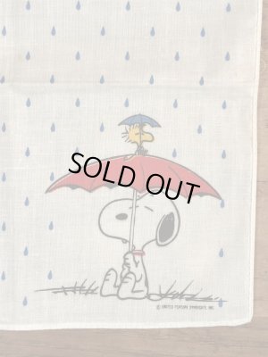 70〜80年代頃のスヌーピーのビンテージのハンカチ