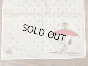 70〜80’sのHallmark社製のスヌーピーのヴィンテージのハンカチ