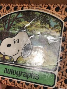 他の写真2: Peanuts Snoopy Autographs Memo Book　スヌーピー　ビンテージ　メモ帳　70〜80年代