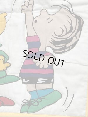 80’sのスヌーピーのヴィンテージのキルティングマット