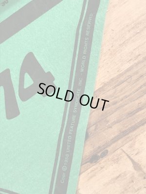 70’sのスヌーピーのヴィンテージのタペストリー