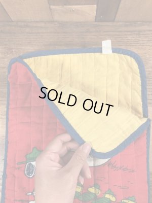 70〜80’sのスヌーピーとウッドストックのヴィンテージの座布団ケース