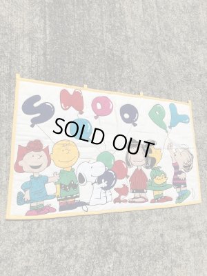 80年代頃のスヌーピーのビンテージのキルティング布団