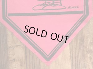 70年代頃のスヌーピーのチャーリーブラウンのビンテージのフェルトバナー