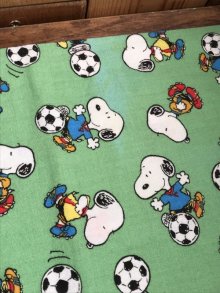 他の写真1: Peanuts Snoopy “Football” Pillow Case　スヌーピー　ビンテージ　ピローケース　枕カバー　90年代〜