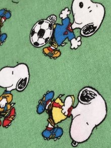 他の写真2: Peanuts Snoopy “Football” Pillow Case　スヌーピー　ビンテージ　ピローケース　枕カバー　90年代〜