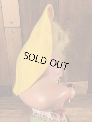 70年代頃のロイデス社製のウサギのビンテージのコインバンクドール