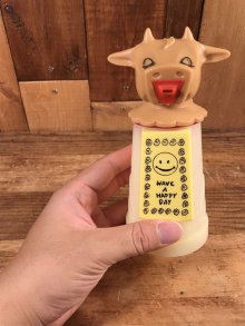 他の写真3: Whirley Industries “Have A Happy Day” Moo Cow Creamer　モーカウクリーマー　ビンテージ　容器　スマイル　60〜70年代