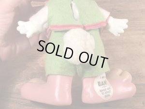 70’sのロイデス社製のうさぎのヴィンテージのコインバンクフィギュア