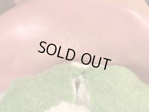 70’sのロイデス社製のうさぎのヴィンテージのコインバンクフィギュア