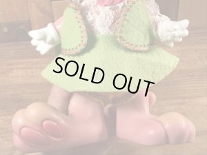 70’sのロイデス社製のウサギのヴィンテージの貯金箱フィギュア